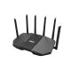 32. ASUS RT-BE90U BE9400 AiMesh router bezprzewodowy 2.5 Gigabit Ethernet Trójpasmowy (2,4 GHz / 5 GHz / 6 GHz) Czarny