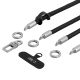 10. Smycz do telefonu Tech-Protect C10S Rope - czarno-tytanowa