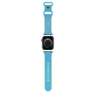 2. Pasek Hello Kitty Silicone Kitty Head na Apple Watch 38/40/41mm - niebieski