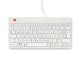 7. R-Go Tools Ergonomiczna R-Go Compact Break klawiatura, z oprogramowaniem do robienia przerw, QWERTZ (DE), przewodowa, biała
