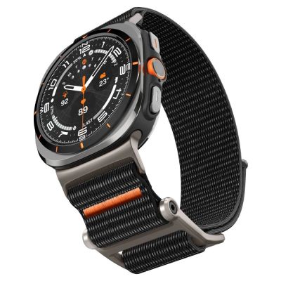 8. Pasek Spigen DuraPro na Samsung Galaxy Watch Ultra 47 mm - czarny