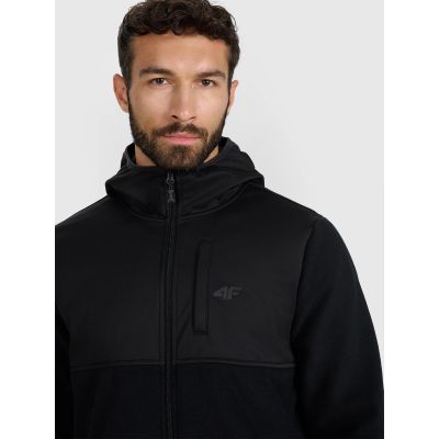 5. Polar z kapturem regular męski 4F 4FWAW25TFLEM417-20S