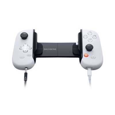 6. Kontroler Backbone One do iPhone PlayStation Edition Biały Lightning