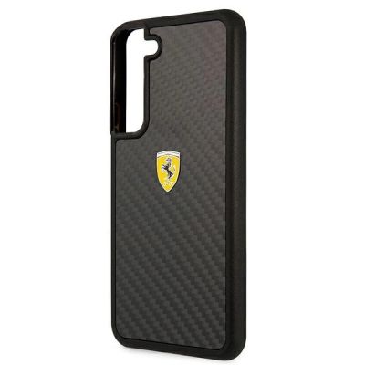 6. Etui Ferrari On Track Real Carbon na Samsung Galaxy S22+ - czarne