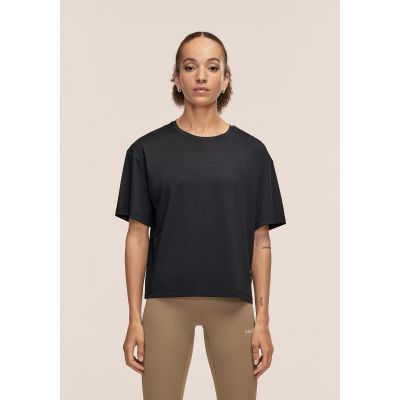 2. Koszulka damska CASALL Laser Mesh Tee kolor czarny