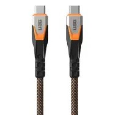 14. UAG SRGE - kabel USB-C - USB-C, USB 3.2 Gen2 240W/20Gbps, 75 cm (black/orange)