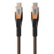 14. UAG SRGE - kabel USB-C - USB-C, USB 3.2 Gen2 240W/20Gbps, 75 cm (black/orange)