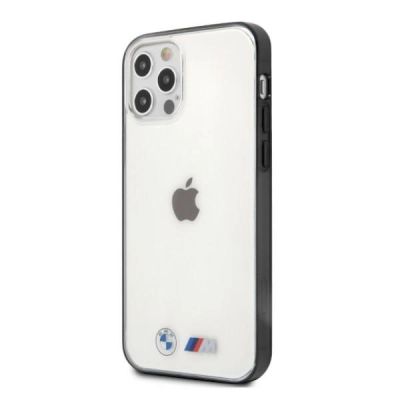 2. Etui BMW Sandblast na iPhone 12 Pro Max - przezroczyste