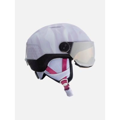 3. Kask narciarski ROSSIGNOL Whoopee Visor IMPACTS biały