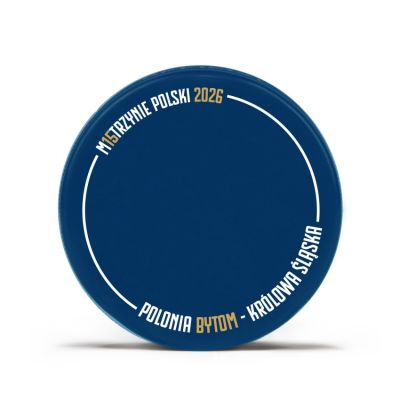 6. Krążek hokejowe Polonia Bytom 14 Mistrz BLUE WMN Ltd SREBKRMSPB