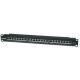 8. Intellinet Patch panel 19'' 24 porty STP kat. 6 czarny
