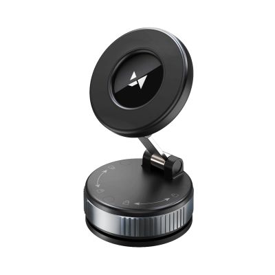 Uchwyt samochodowy Wozinsky WUSM-01 magnetyczny na deskę rozdzielczą/szybę - czarny