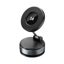 Uchwyt samochodowy Wozinsky WUSM-01 magnetyczny na deskę rozdzielczą/szybę - czarny