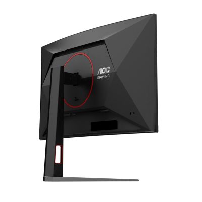19. AOC G4 CQ27G4Z2P monitor komputerowy 68,6 cm (27") 2560 x 1440 px Quad HD LCD Czarny, Czerwony