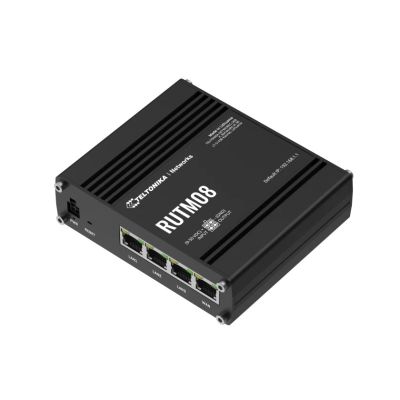 2. Teltonika RUTM08 ruter Gigabit Ethernet Czarny