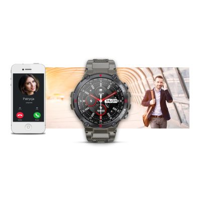 4. Smartwatch GIEWONT Szary GW430-2