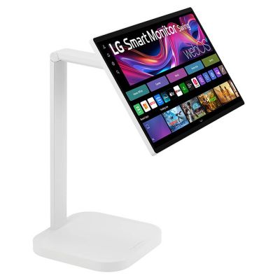 9. LG LCD 32U889SA-W 32-calowy telewizor biały