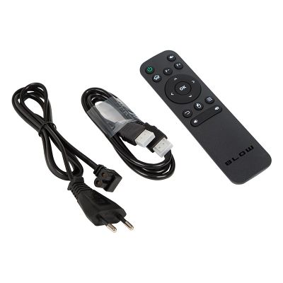 5. Projektor przenośny BLOW AndroidTV FullHD MaxView biały