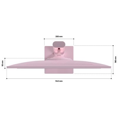 14. Monitor JAPANNEXT 60,5cm JN-I238FHD120F-HSP-PK 16:9 HDMI różowy FHD