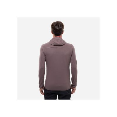 4. Bluza męska MILLET Fusion Grid Hoodie M fioletowa śliwkowa