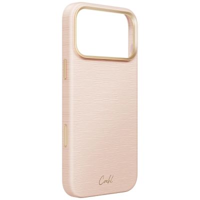 3. Etui UNIQ Coehl Mirelle Magnetic Charging na iPhone 18 Pro Max / 17 Pro Max - różowe