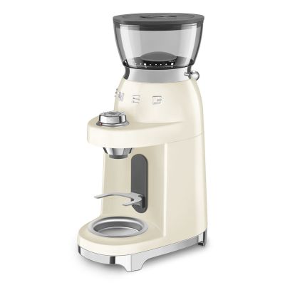 16. Smeg CGF03CREU młynek do kawy 150 W Kremowy