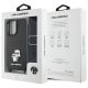 6. Etui Karl Lagerfeld Saffiano Karl&Choupette Metal Pin CBDY Strap na iPhone 16 - czarne