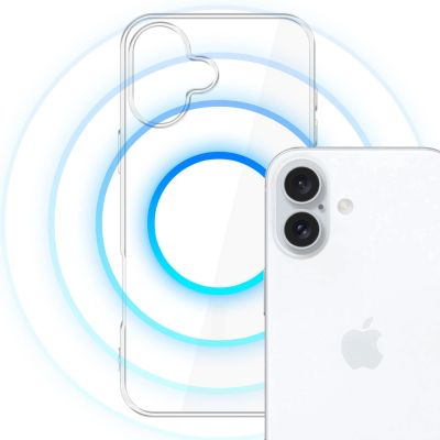 7. Etui 3mk Clear MagCase na Apple iPhone 16 - przezroczyste