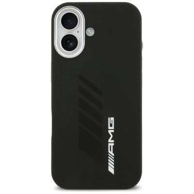 3. Etui AMG Silicone Oversize Rhombs MagSafe na iPhone 17 - czarne