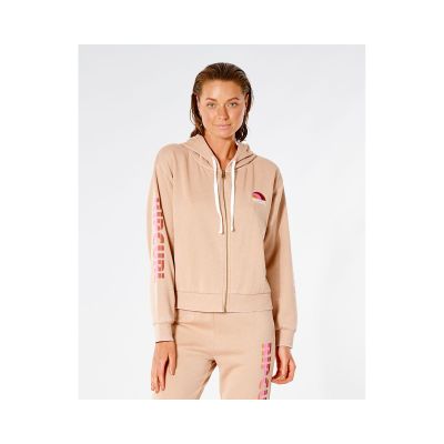 6. Bluza RIP CURL Wave Shapers Zip Through - beżowy