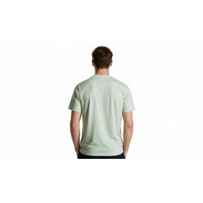 2. Paul&Shark męski T-shirt z bawełny i lyocellu — miętowy (26411007-574)