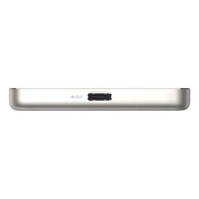 5. Xiaomi Super Slim Magnetic Power Bank 5000 Litowo-jonowa (Li-Ion) 5000 mAh Bezprzewodowe ładowanie Piaskowy