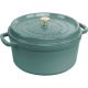 2. Garnek żeliwny okrągły Staub - 6.7 ltr, Eukaliptusowy