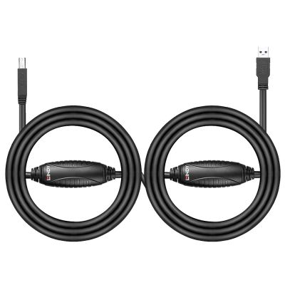 2. CABLE USB 3.0 A/B ACTIVE 10M Lindy