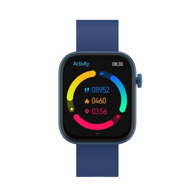 7. Denver SWC-185BU smartwatch / zegarek sportowy 4,7 cm (1.85") AMOLED Cyfrowy 390 x 450 px Ekran dotykowy Niebieski