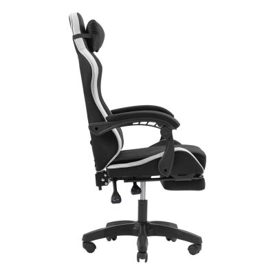 8. TACENS MARS MGC-X FABRIC Black/White - fotel gamingowy