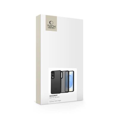 5. Etui Tech-Protect MagMat na Samsung Galaxy S25 Edge - czarny mat