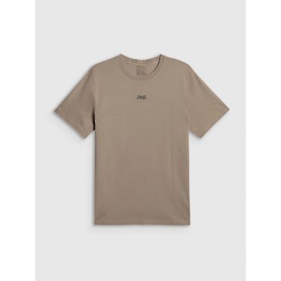 8. T-shirt regular gładki męski 4F | Robert Lewandowski RL9KSS26TTSHM3937-83S
