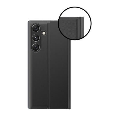 6. Etui New Sleep Case pokrowiec z klapką z funkcją podstawki na Samsung Galaxy A26 - czarne