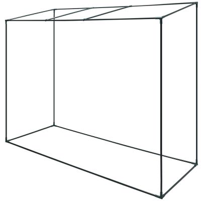 21. SZKLARNIA DO POMIDORÓW OGÓRKÓW 200x77x168-150CM PE ZIELONA