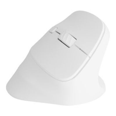 11. NATEC MYSZ WERTYKALNA CRAKE 2 BEZPRZEWODOWA 2400DPI BT 5.2 +2.4GHZ BIAŁA