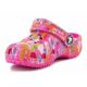 8. Klapki Crocs Classic Hyper Real Clog Jr 208451-90H