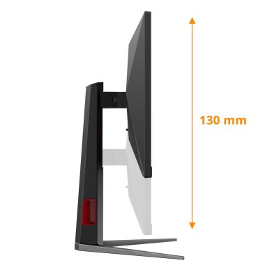 25. AOC G4 24G4HA monitor komputerowy 60,5 cm (23.8") 1920 x 1080 px Full HD LED Czarny, Czerwony