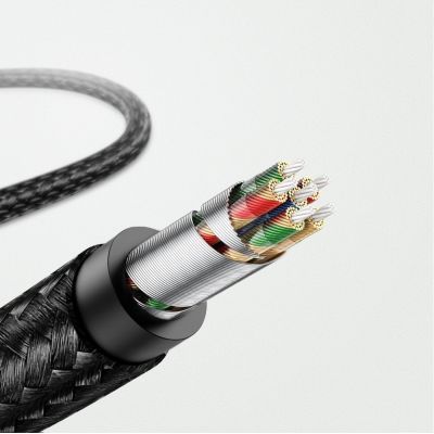 5. Ugreen kabel przewód audio AUX MFI Lightning - 3,5 mm mini jack 1 m szary (70509)