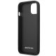 7. Etui AMG Leather Debossed Lines na iPhone 14 Plus - czarne