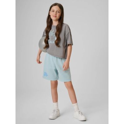 4. T-shirt bawełniany dziewczęcy 4F 4FJRSS26TTSHF3983-25S