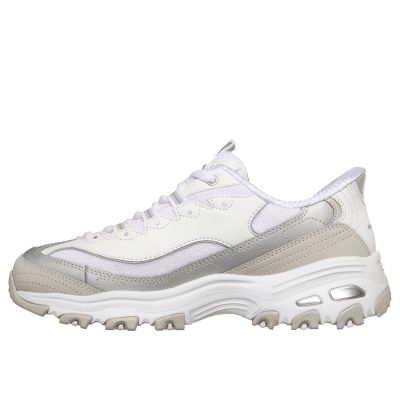 3. Skechers damskie sneakersy Slip-ins™ D'LITES SMOOTH NOSTALGIA 150537 WSL