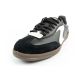 3. Skechers Kickoff buty sportowe damskie sneakersy czarne skórzane