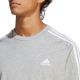 6. Koszulka adidas Essentials Single Jersey 3-Stripes M IC9337