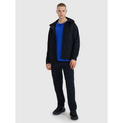 2. Kurtka softshell wiatroodporna membrana 10000 męska 4F 4FWSS25TSOFM313-20S